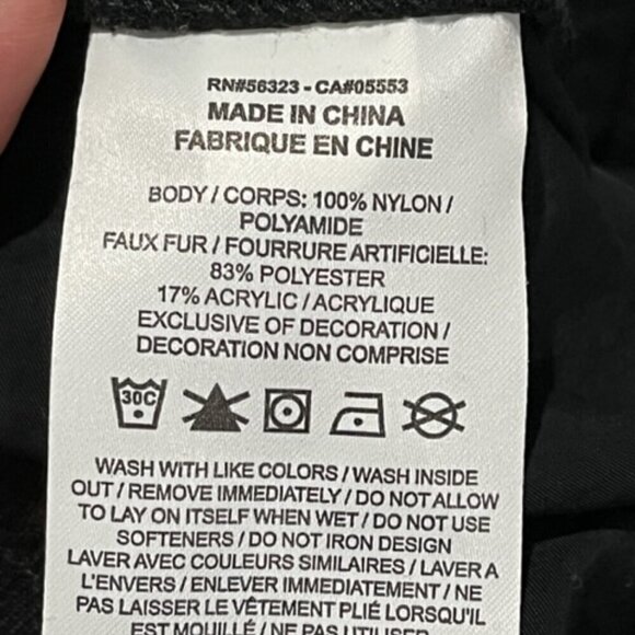 Nike NWOT Women's Sportswear Essential Woven Black Fleece Jogger High Rise Pants - Picture 14 of 14